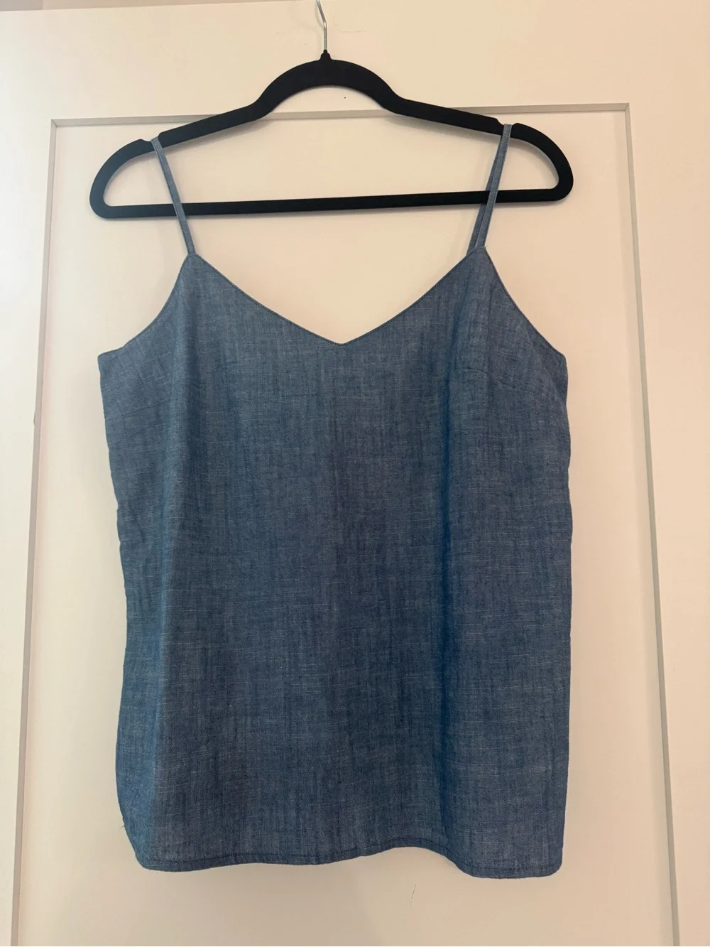 J. Crew Light Chambray Spaghetti Strap Cami
